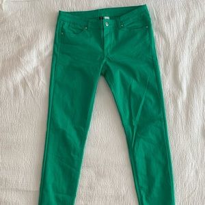 Green Skinny Jeans from H&M